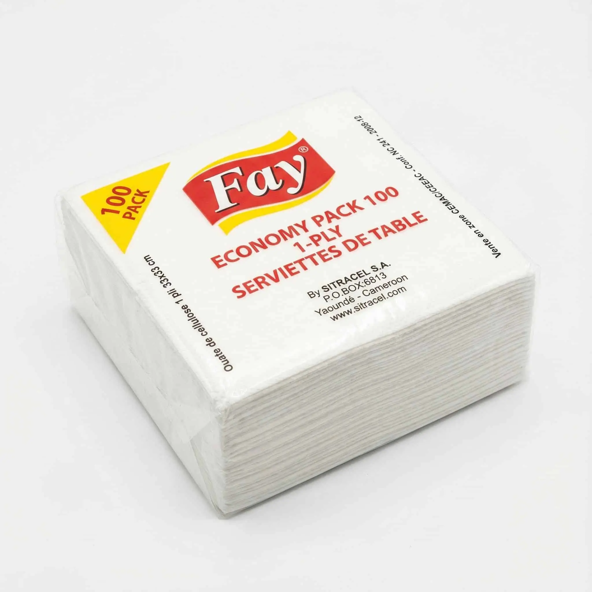 paquet serviettes de table jetables pour repas propres